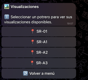 Selección de potrero para visualizaciones